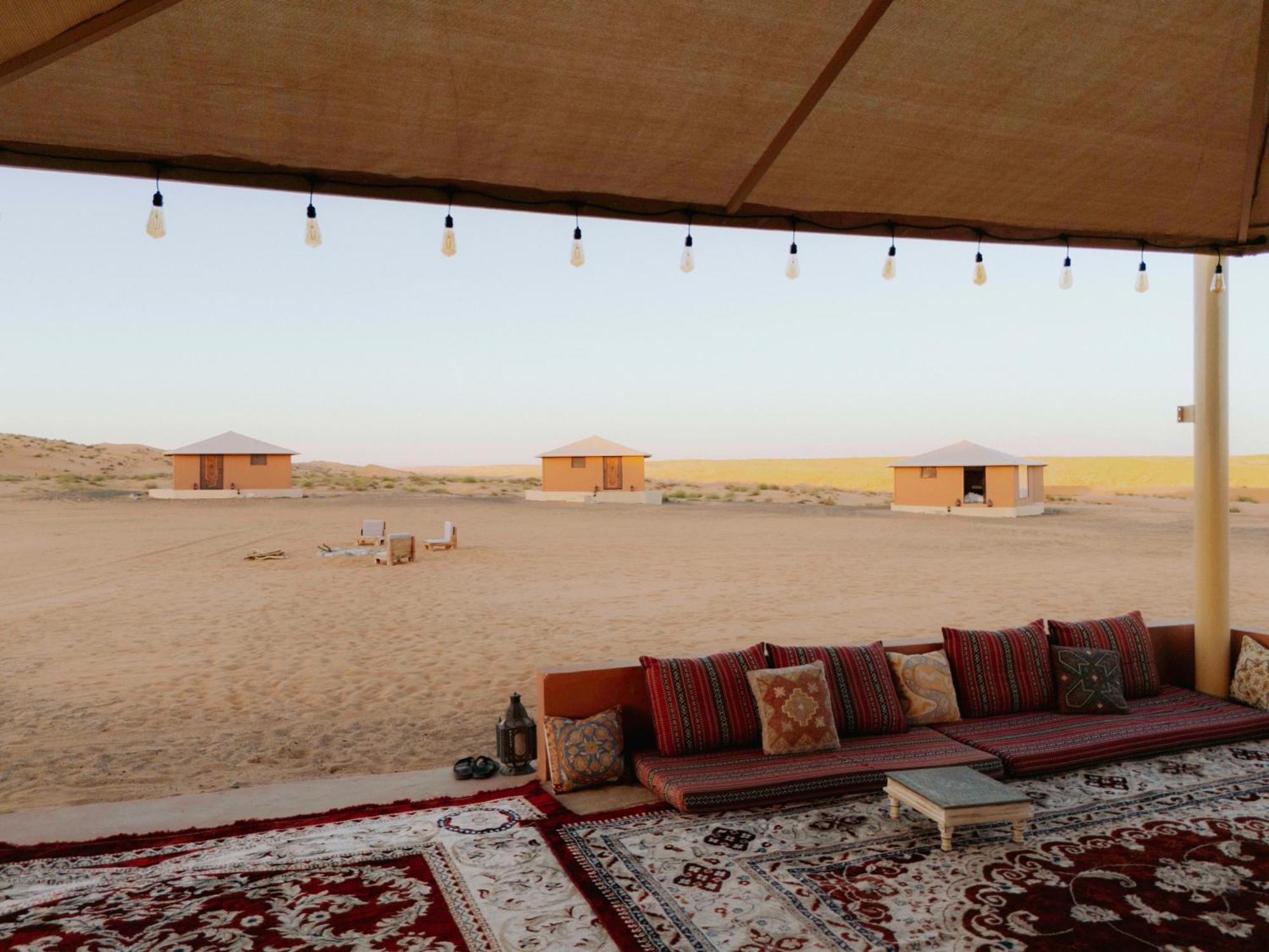 Silent Dunes Camp Hawiyah Bagian luar foto